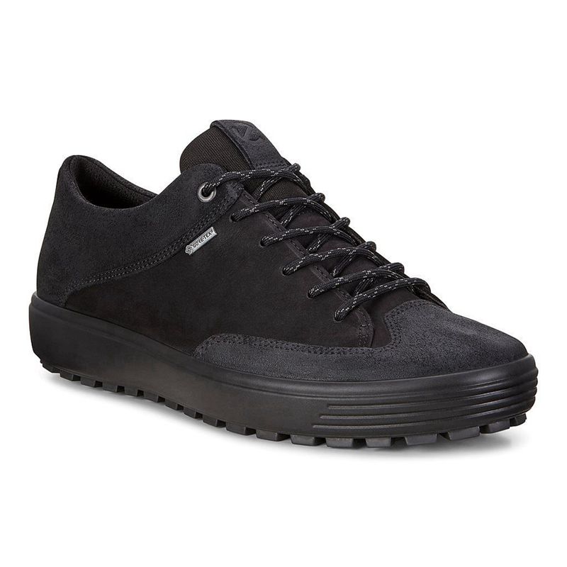 Men Casual Ecco Soft 7 Tred M - Sneakers Black - India IRNPAT536